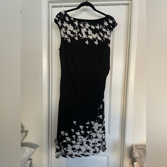 RALPH LAUREN - BLACK COCKTAIL DRESS - Picture 3 of 5